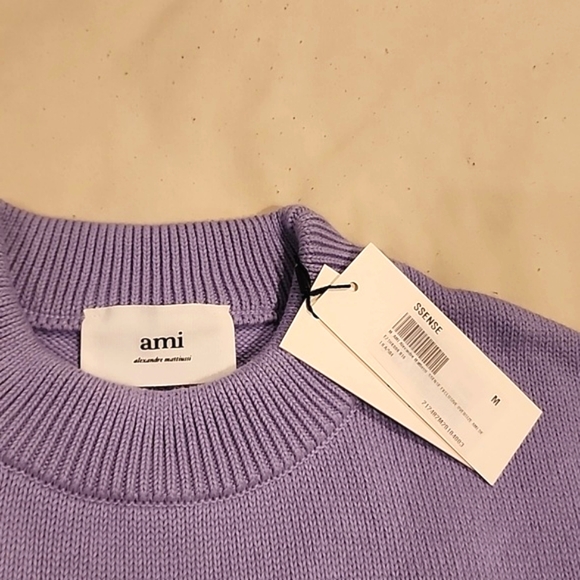 AMI PARIS purple sweater - Picture 5 of 7